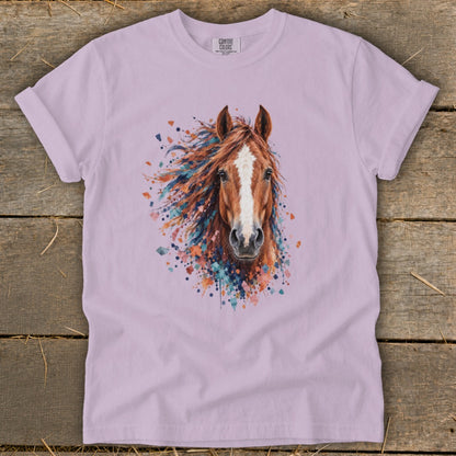 Horse Splatter Signature Tee