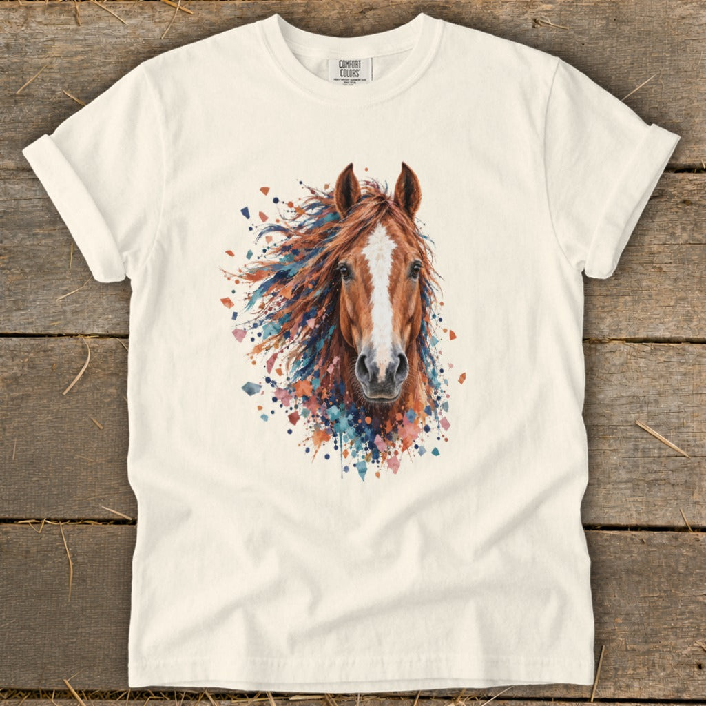 Horse Splatter Signature Tee