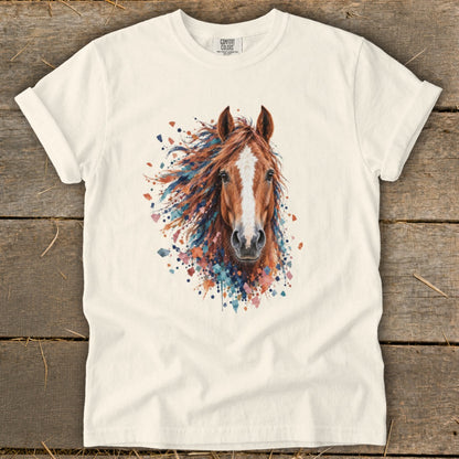 Horse Splatter Signature Tee