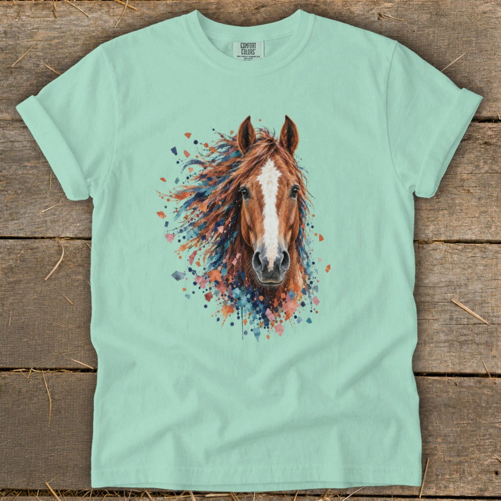 Horse Splatter Signature Tee