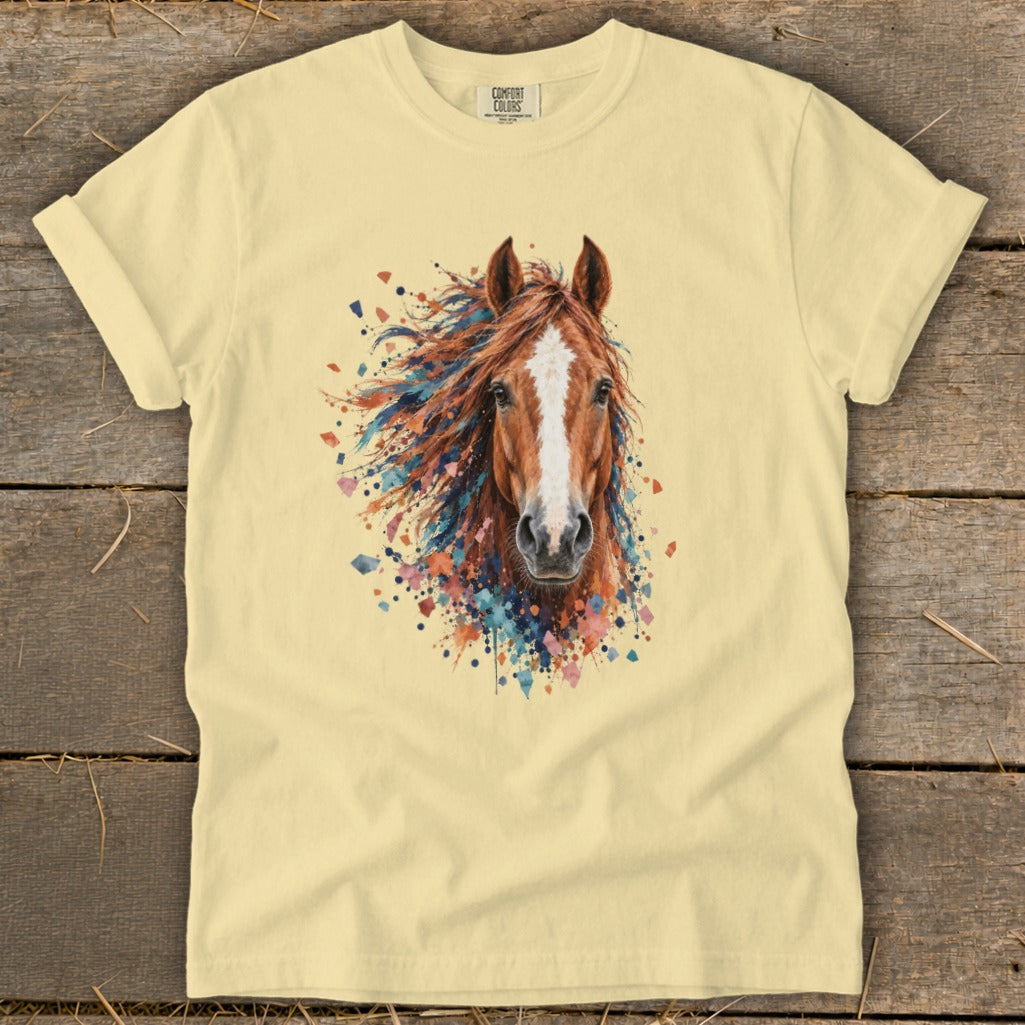 Horse Splatter Signature Tee