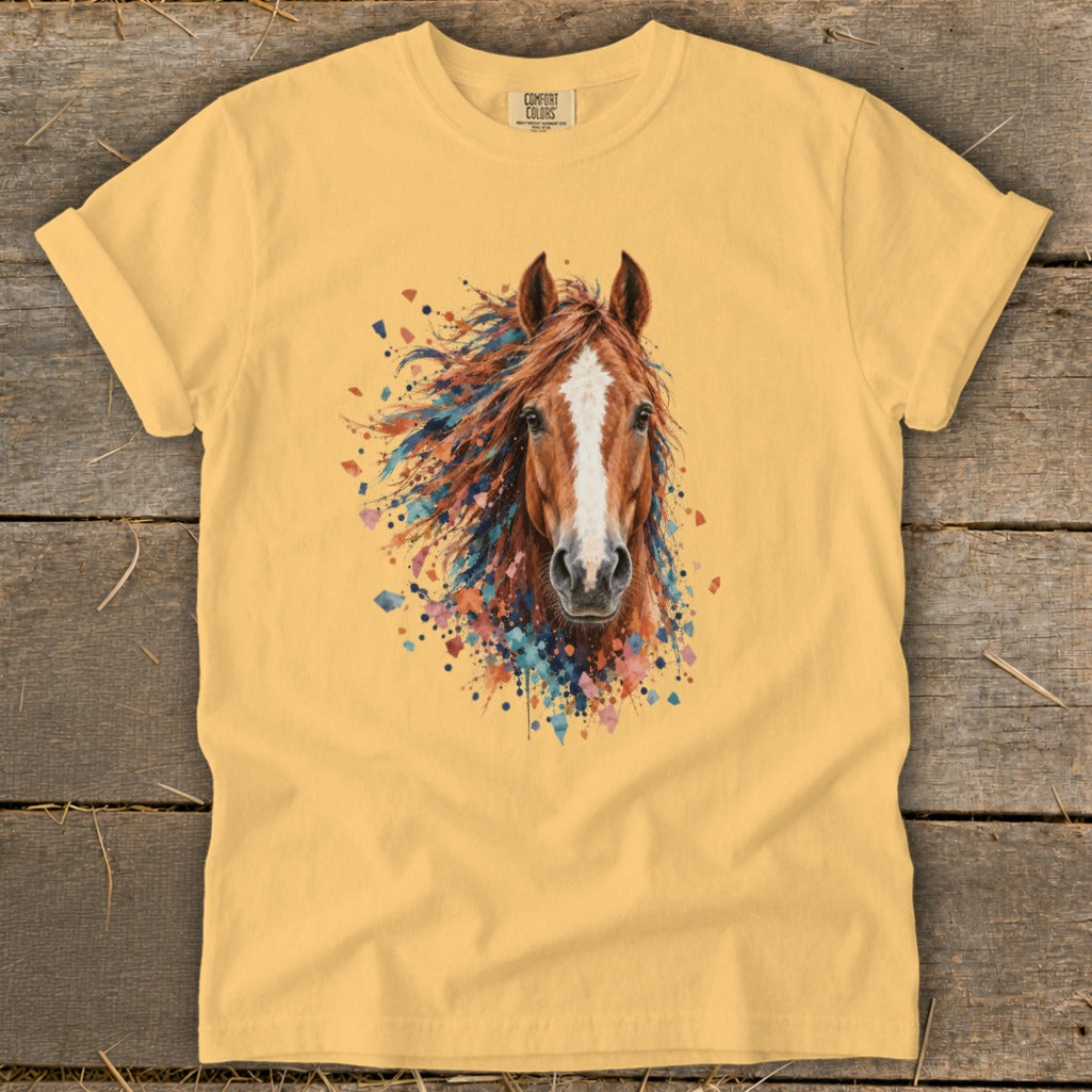 Horse Splatter Signature Tee