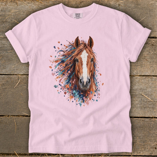 Horse Splatter Signature Tee