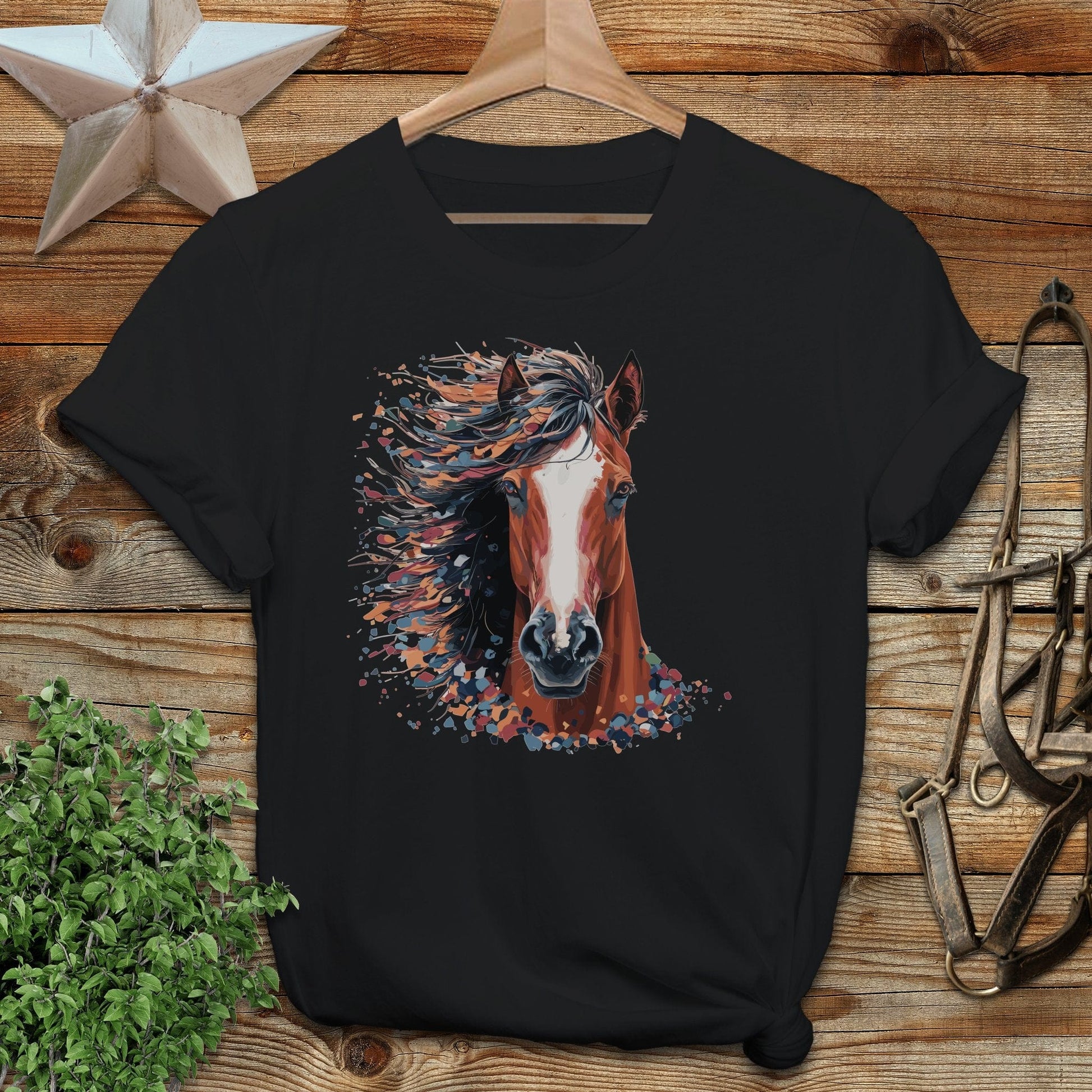 Horse Splatter Softstyle Tee