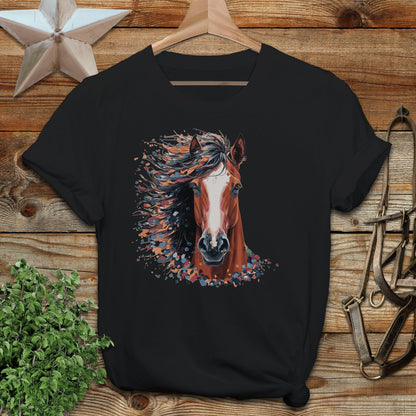 Horse Splatter Softstyle Tee