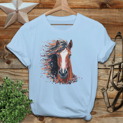 Horse Splatter Softstyle Tee