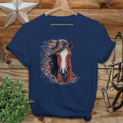 Horse Splatter Softstyle Tee
