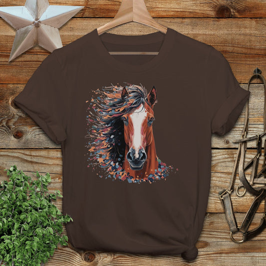 Horse Splatter Softstyle Tee