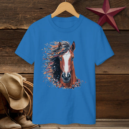 Horse Splatter T-Shirt (Youth)