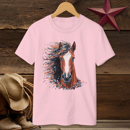 Horse Splatter T-Shirt (Youth)