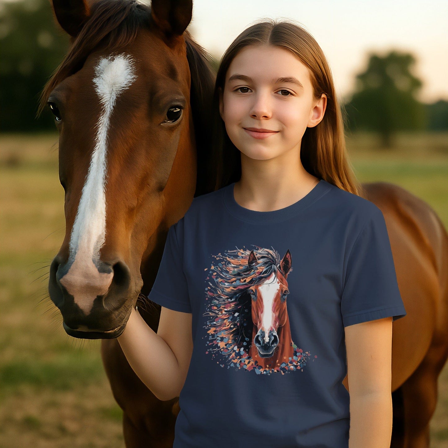 Horse Splatter T-shirt (Youth)