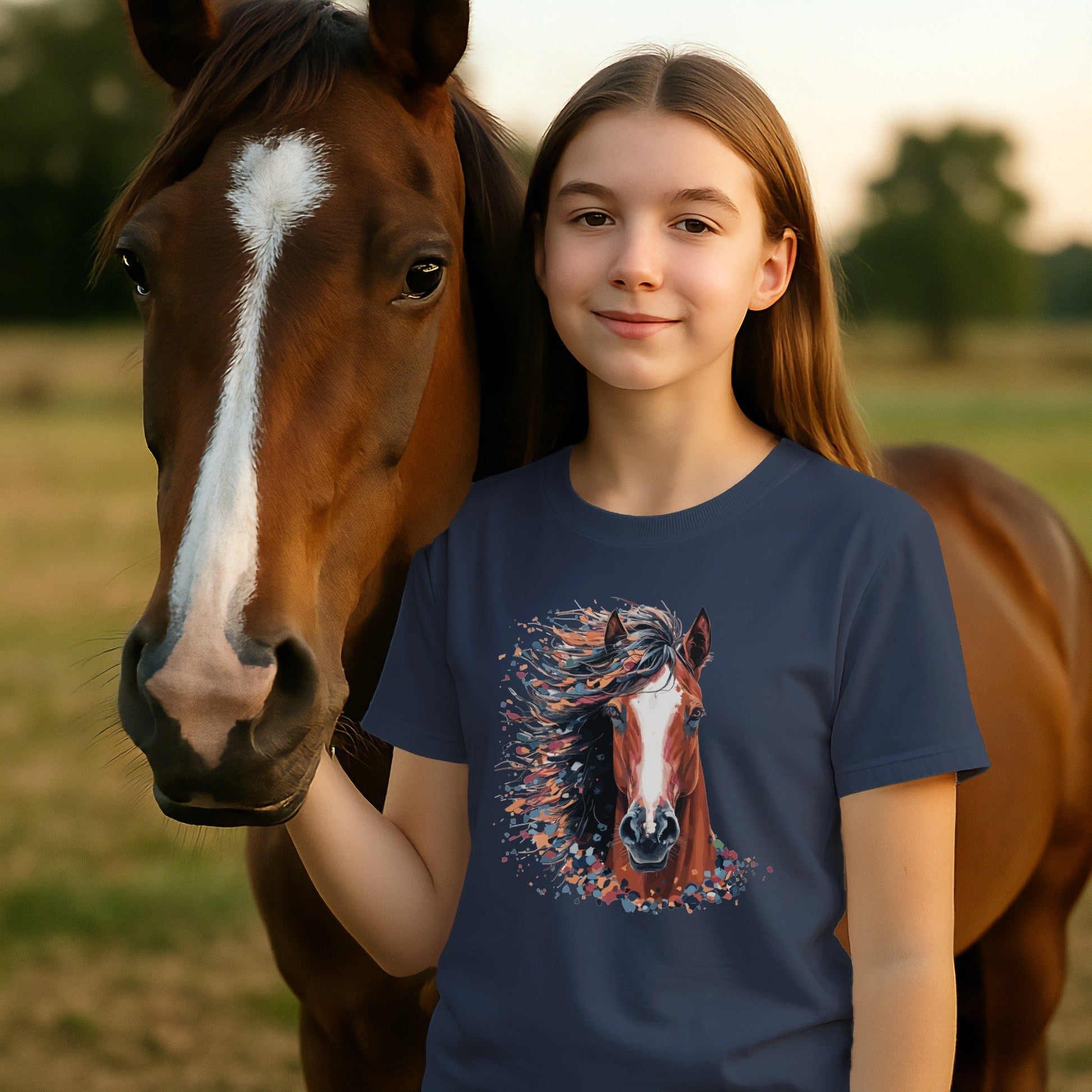 Horse Splatter T-shirt (Youth)