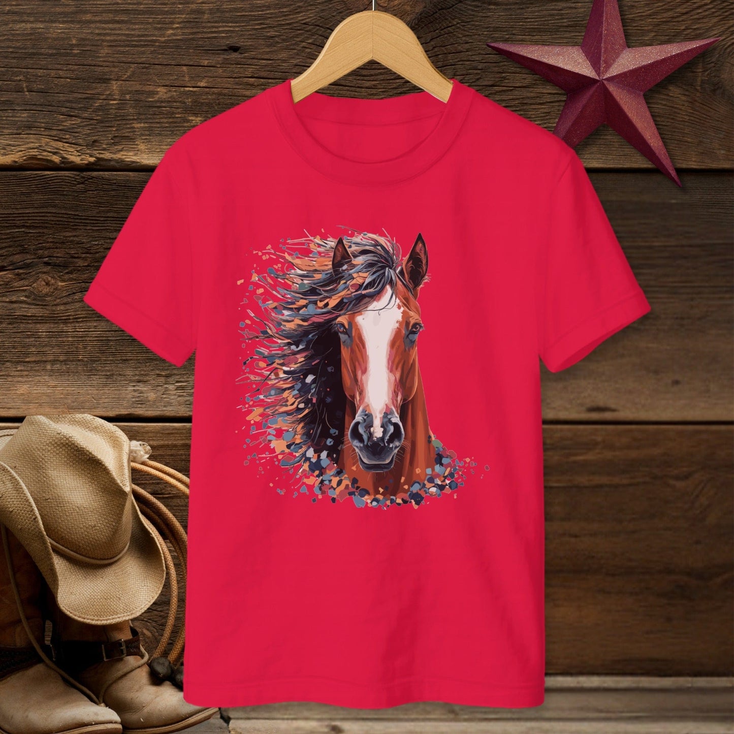 Horse Splatter T-shirt (Youth)