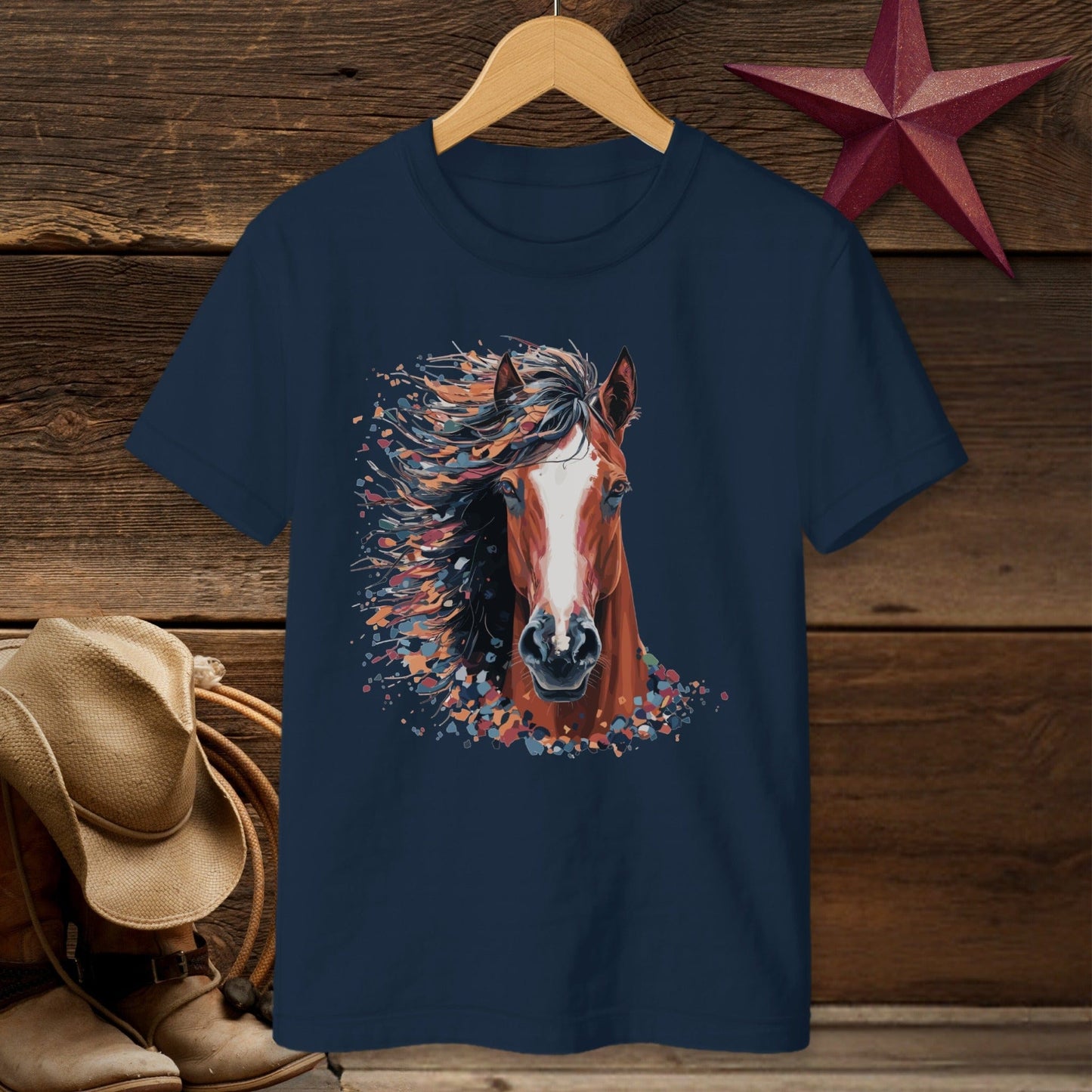 Horse Splatter T-shirt (Youth)