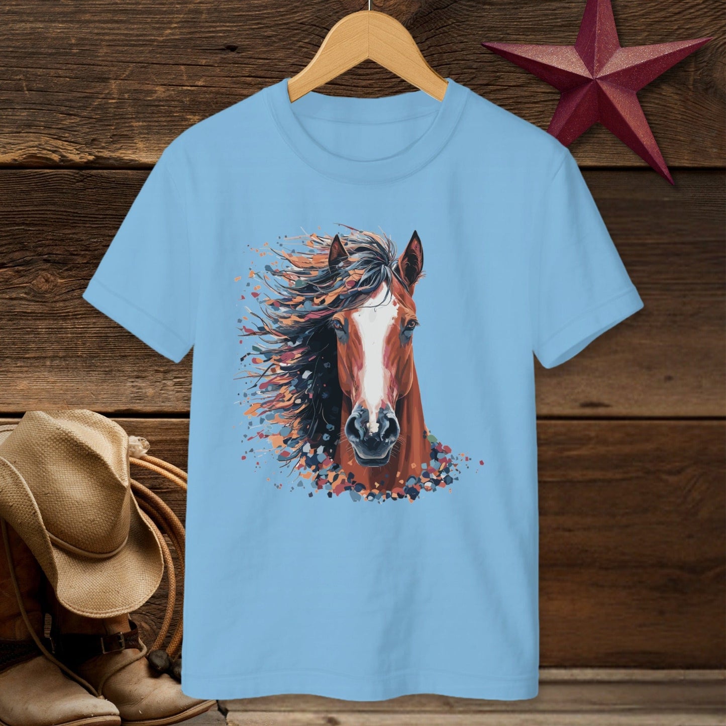 Horse Splatter T-shirt (Youth)