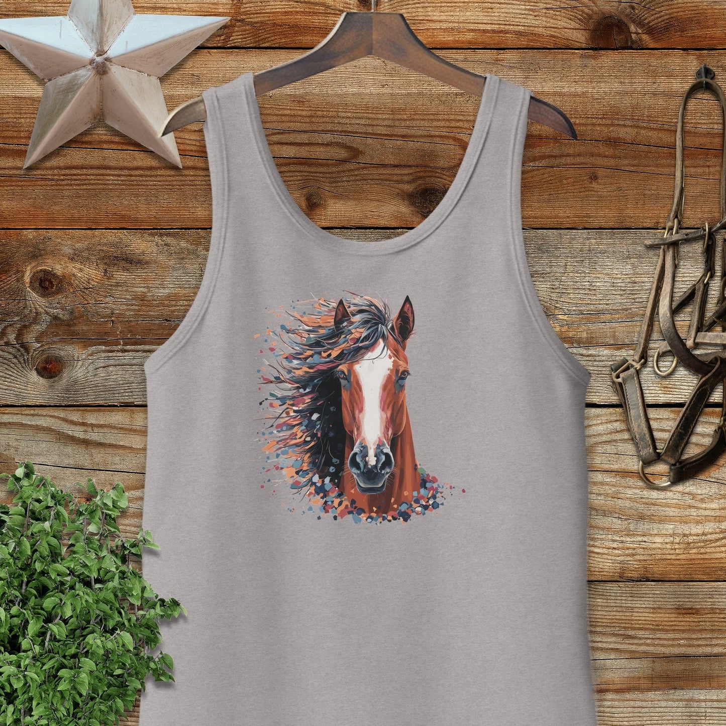 Horse Splatter Tank Top