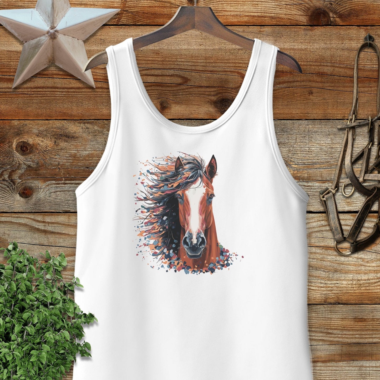 Horse Splatter Tank Top