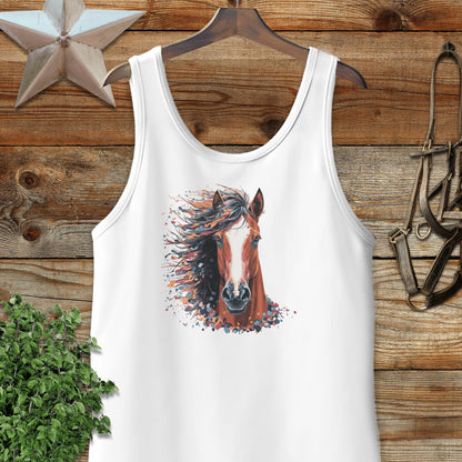 Horse Splatter Tank Top