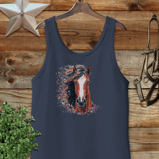 Horse Splatter Tank Top