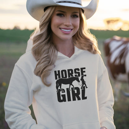 Horse and Girl Hoodie