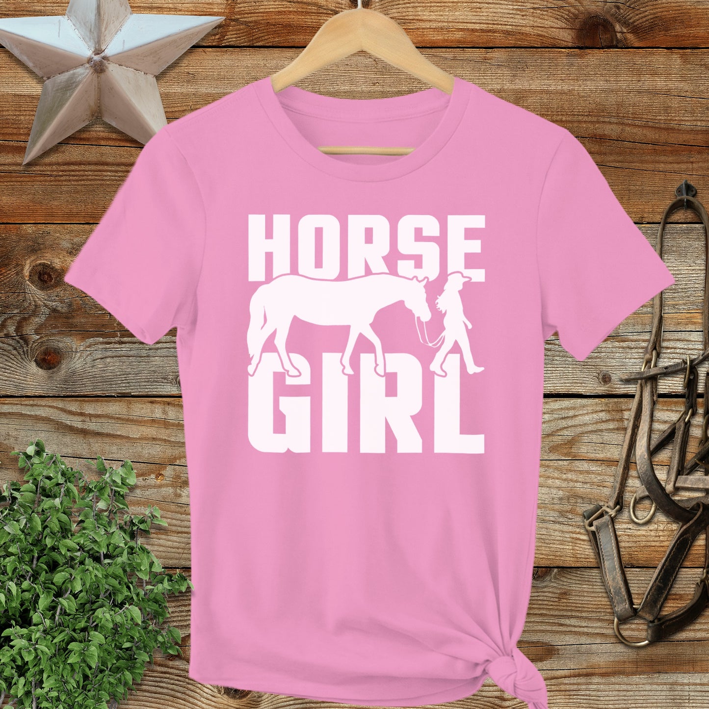 Horse and Girl Ladies Tee
