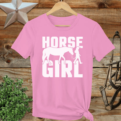 Horse and Girl Ladies Tee