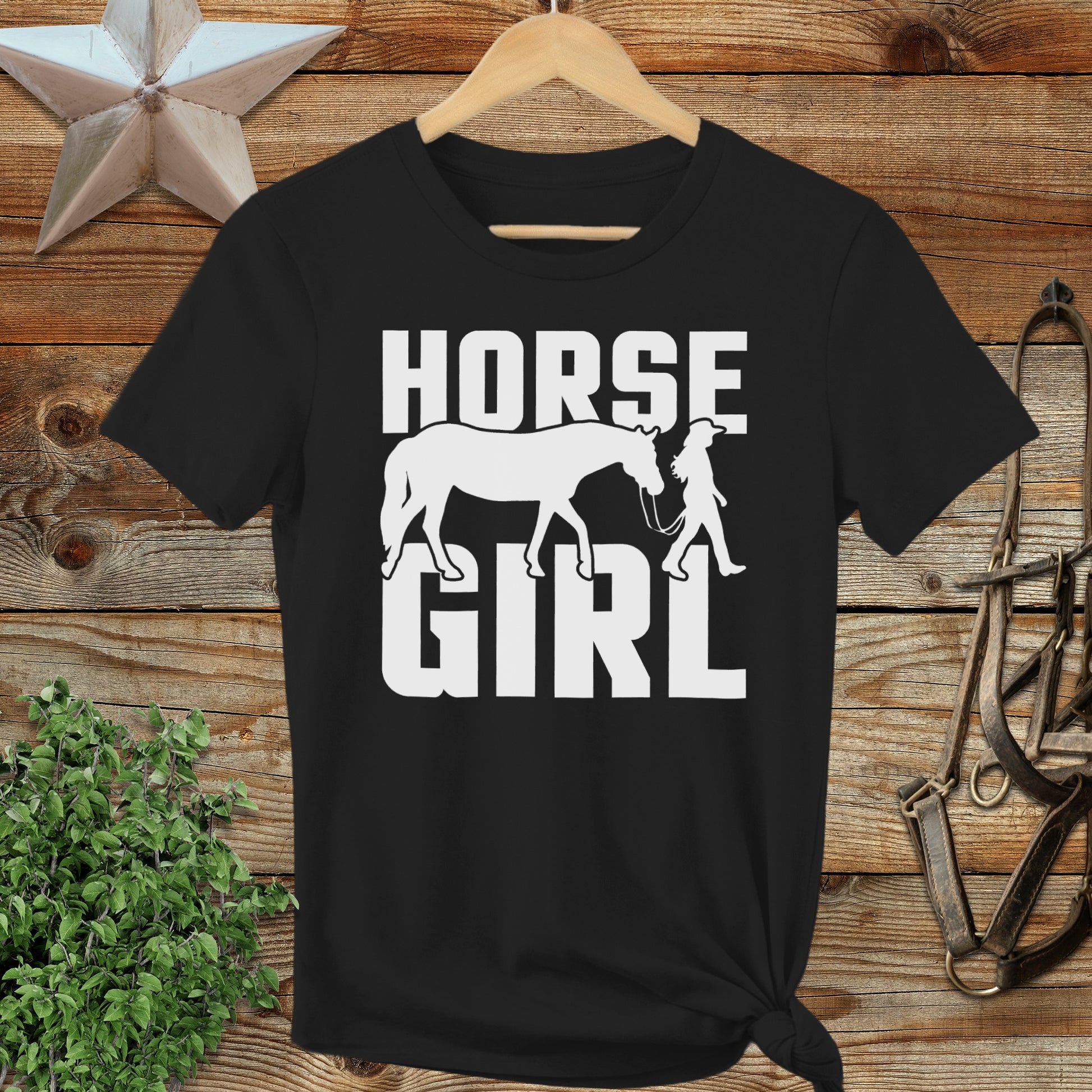 Horse and Girl Ladies Tee