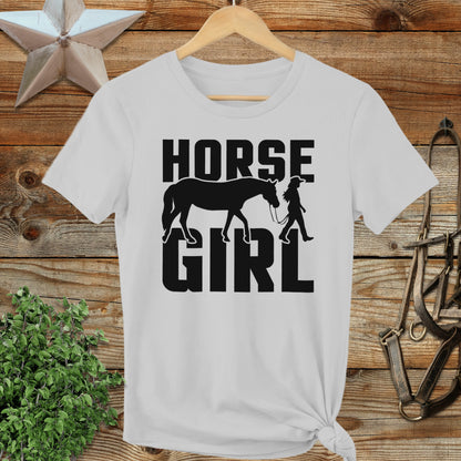Horse and Girl Ladies Tee