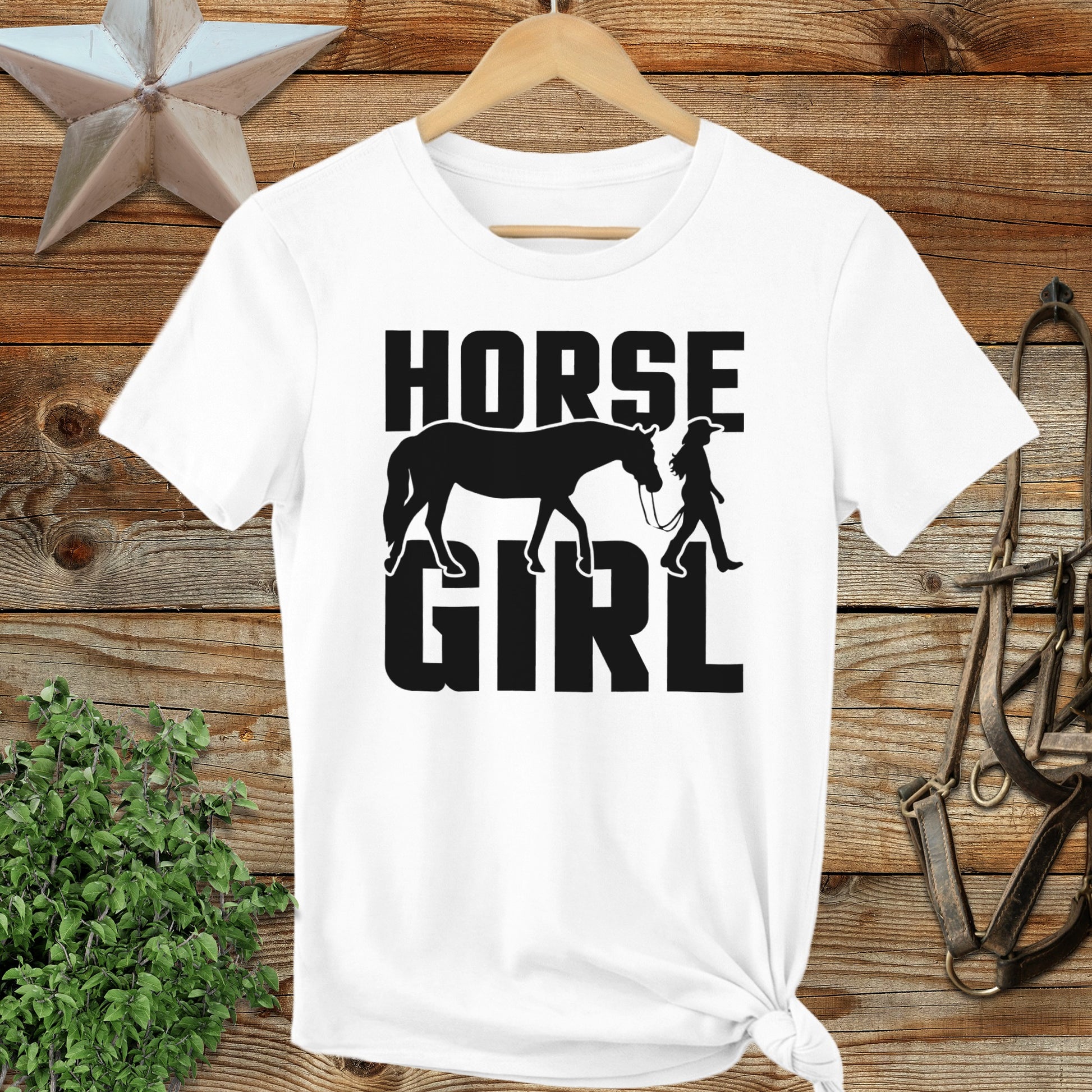 Horse and Girl Ladies Tee
