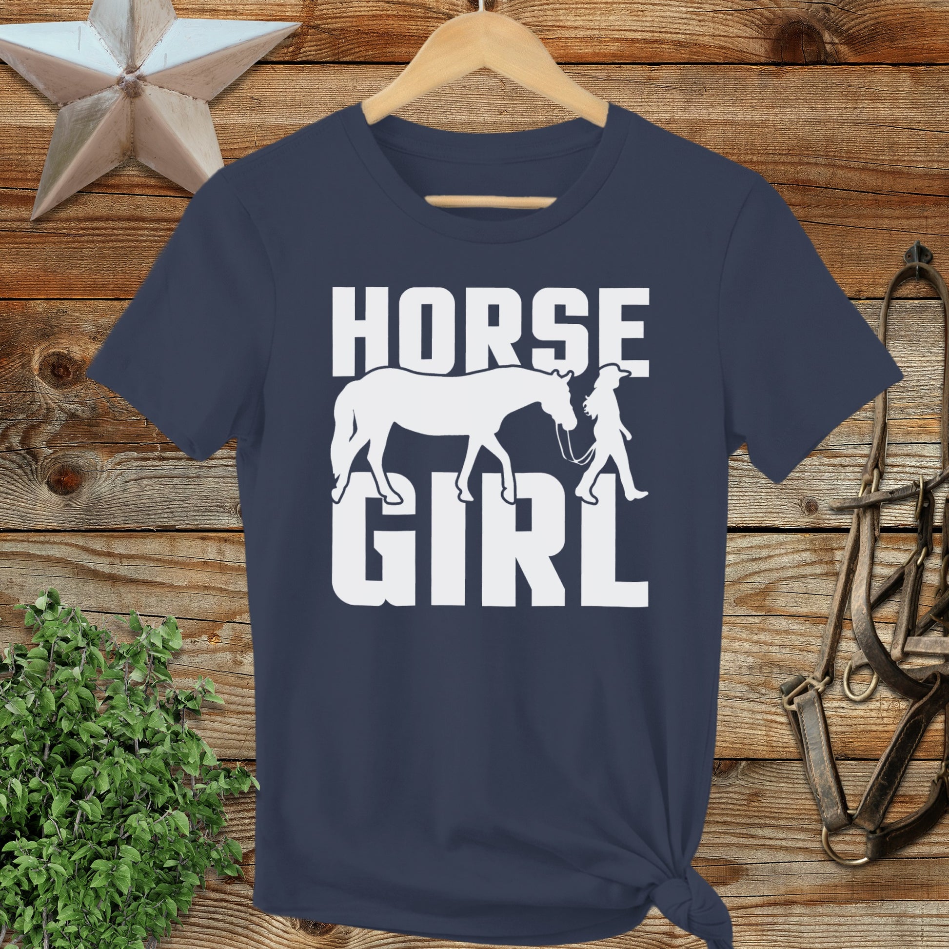Horse and Girl Ladies Tee