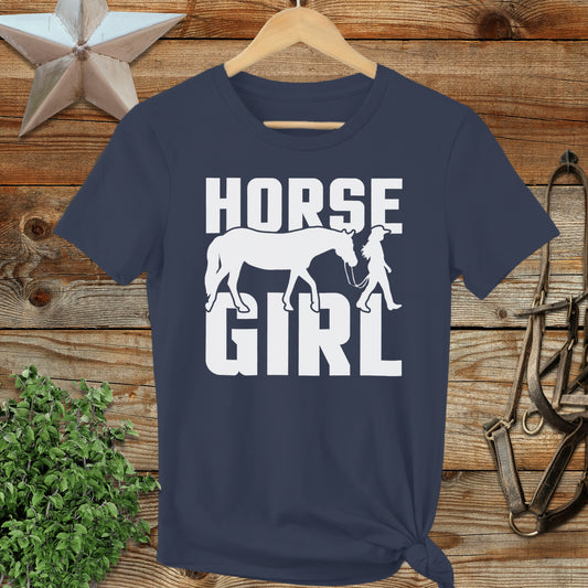 Horse and Girl Ladies Tee