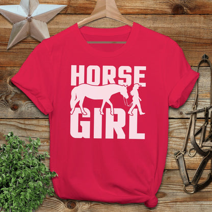 Horse and Girl Softstyle Tee