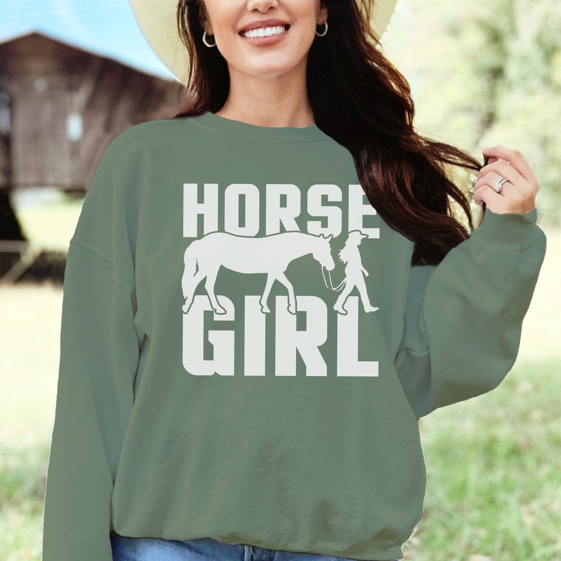 Horse and Girl Sweatshirt