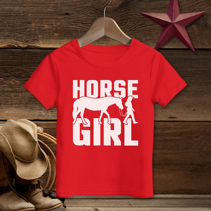 Horse and Girl T-Shirt (Toddler)