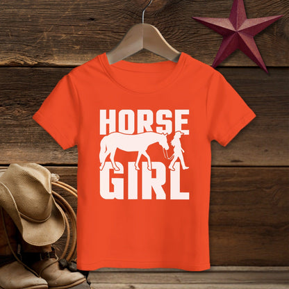 Horse and Girl T-Shirt (Toddler)