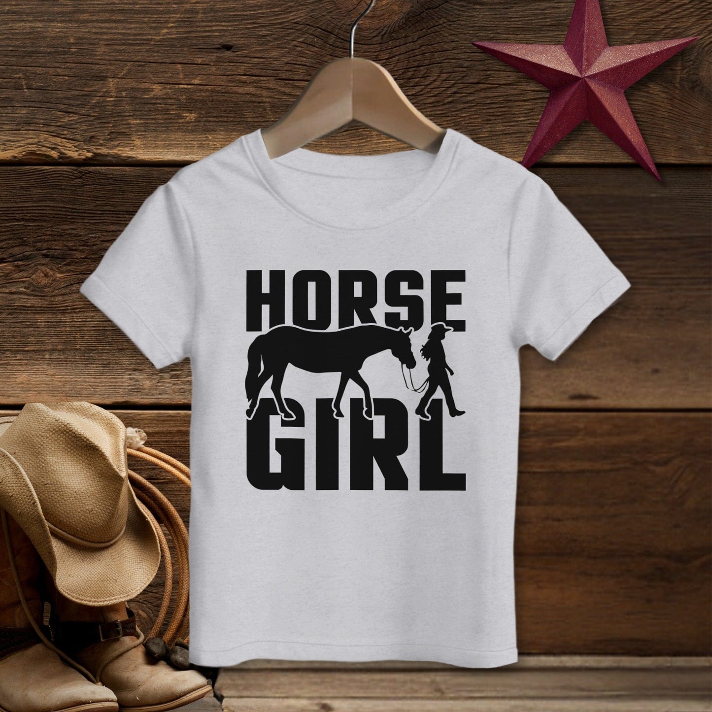 Horse and Girl T-Shirt (Toddler)