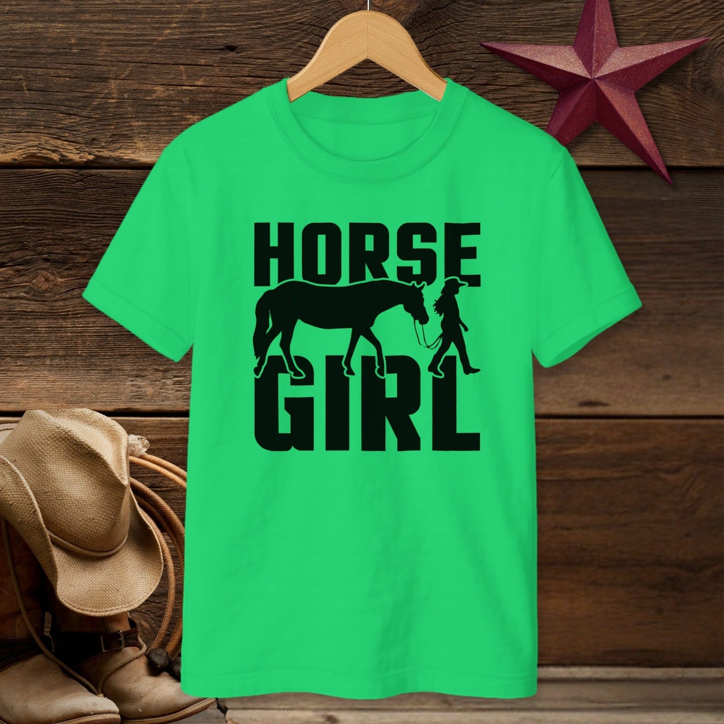 Horse and Girl T-Shirt (Youth)