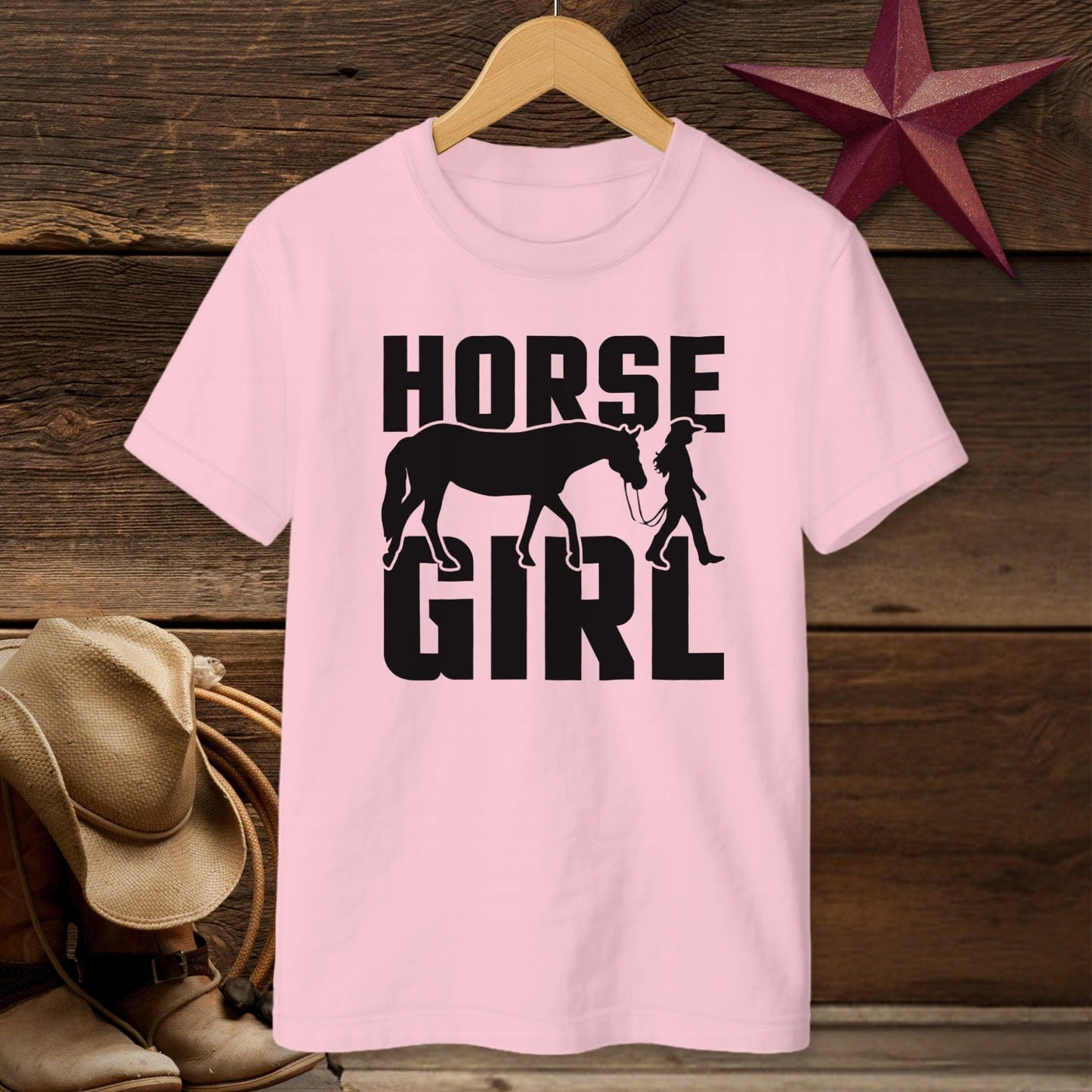 Horse and Girl T-Shirt (Youth)