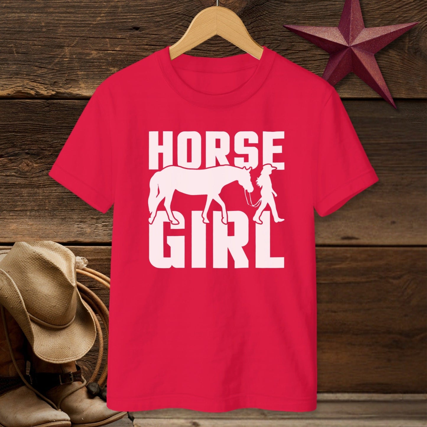 Horse and Girl T-Shirt (Youth)