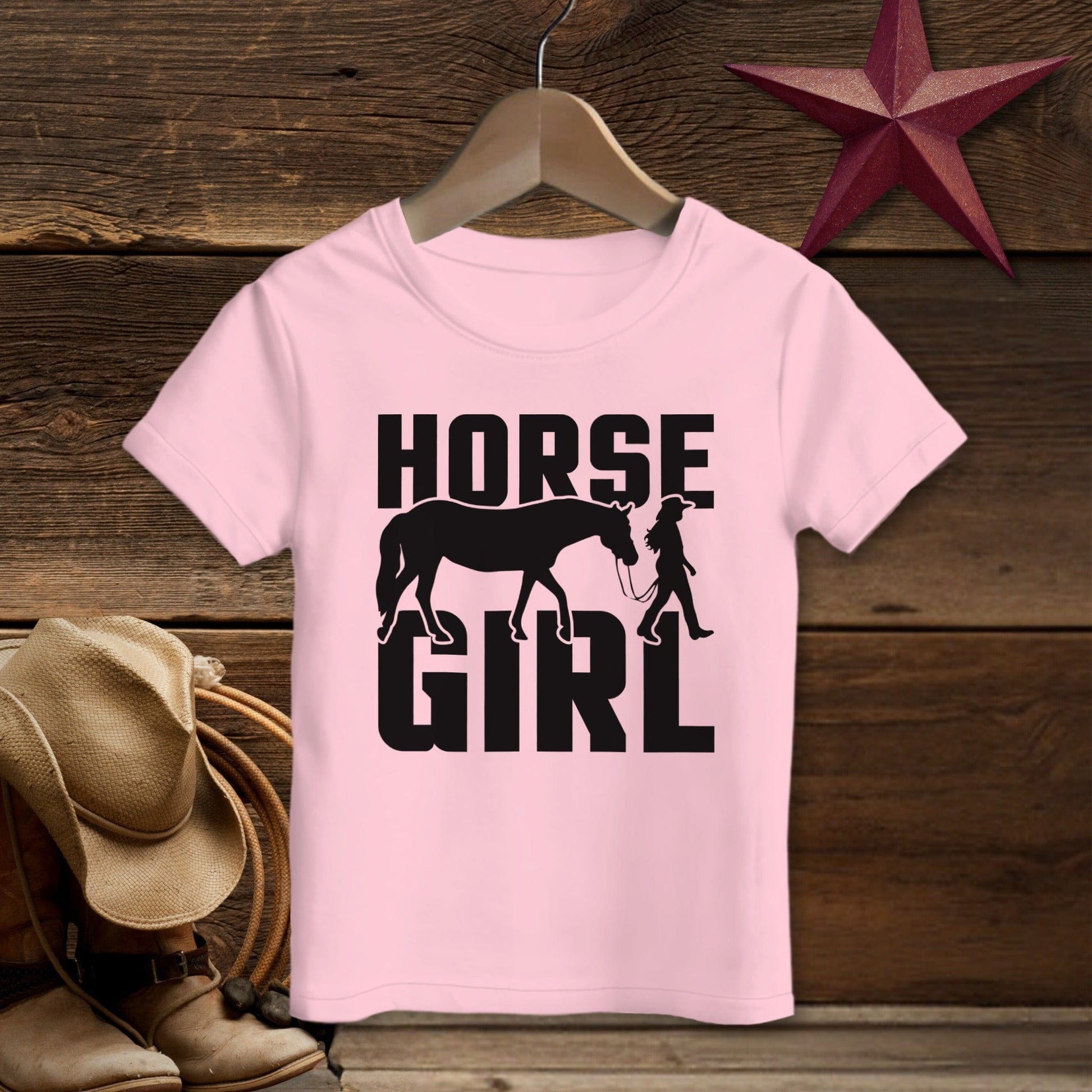 Horse and Girl T-Shirt (Toddler)