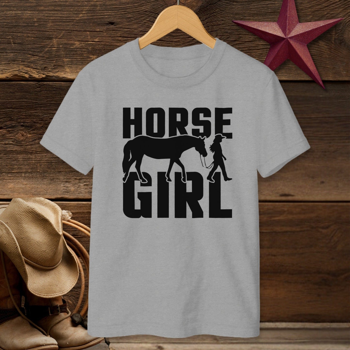 Horse and Girl T-shirt (Youth)
