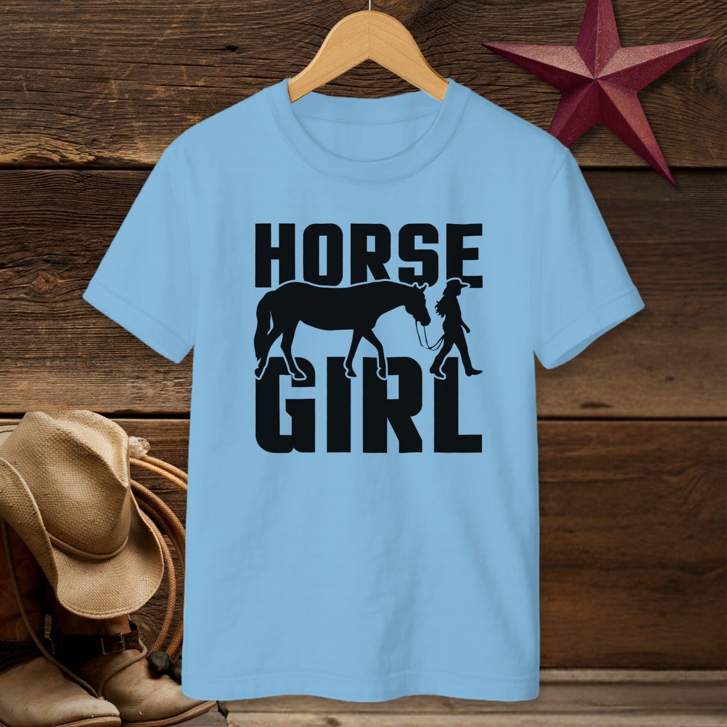 Horse and Girl T-shirt (Youth)