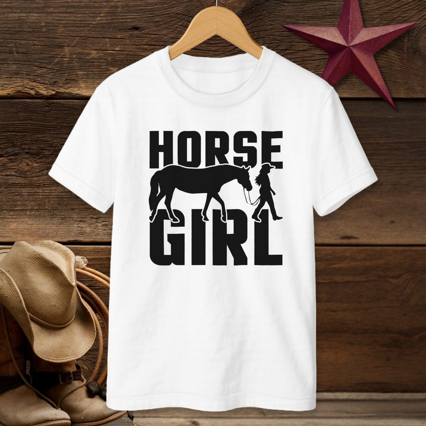 Horse and Girl T-shirt (Youth)