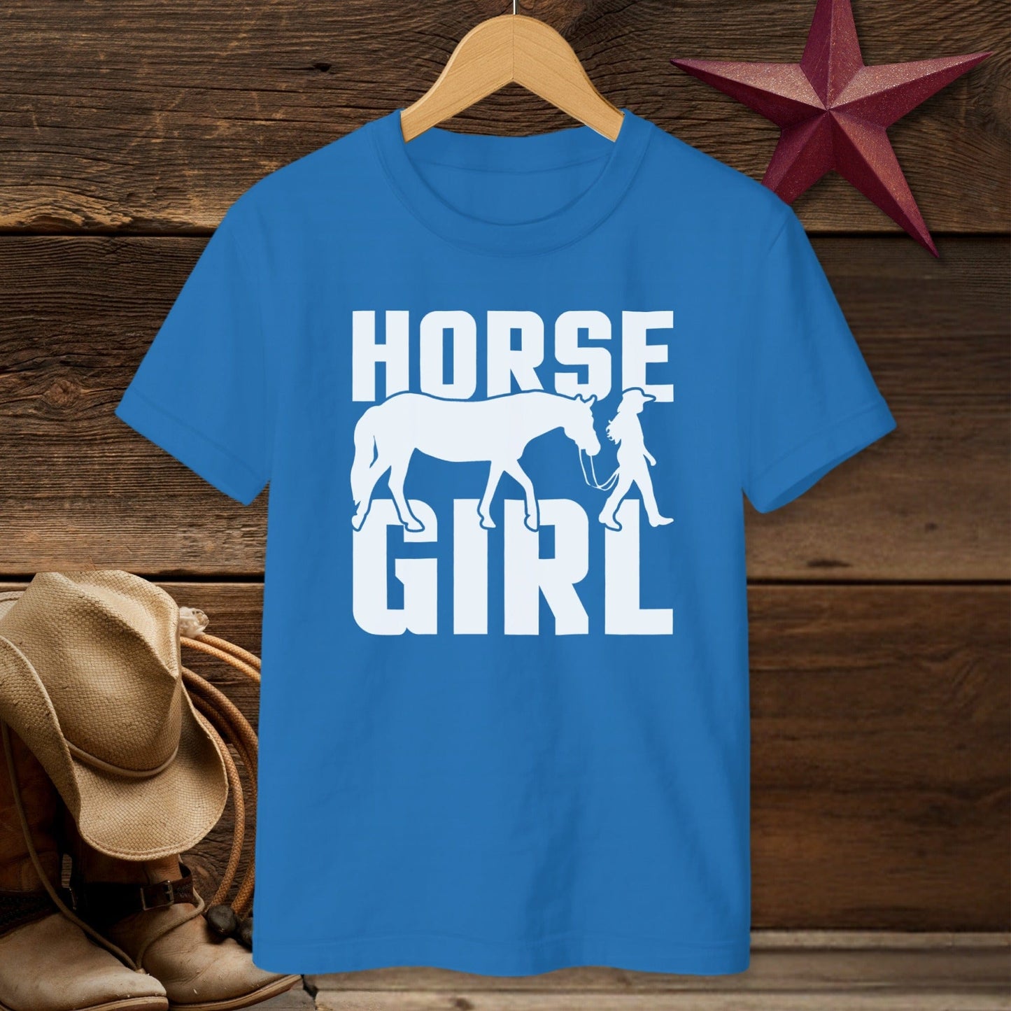 Horse and Girl T-shirt (Youth)