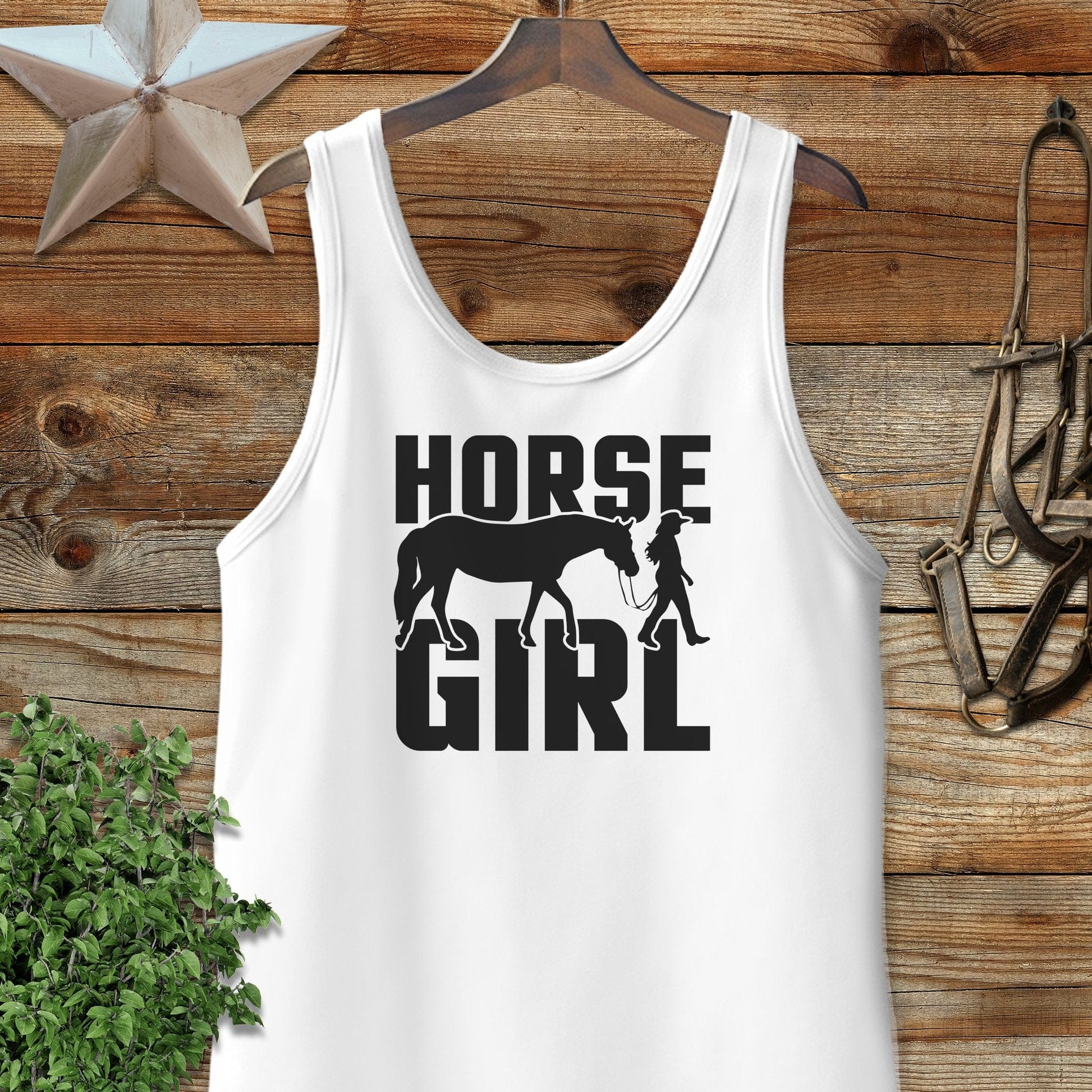 Horse and Girl Tank Top