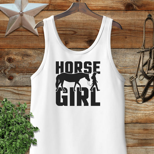 Horse and Girl Tank Top