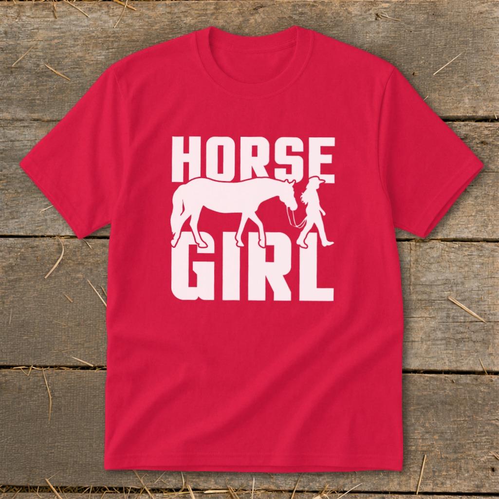 Horse and Girl Youth Tee