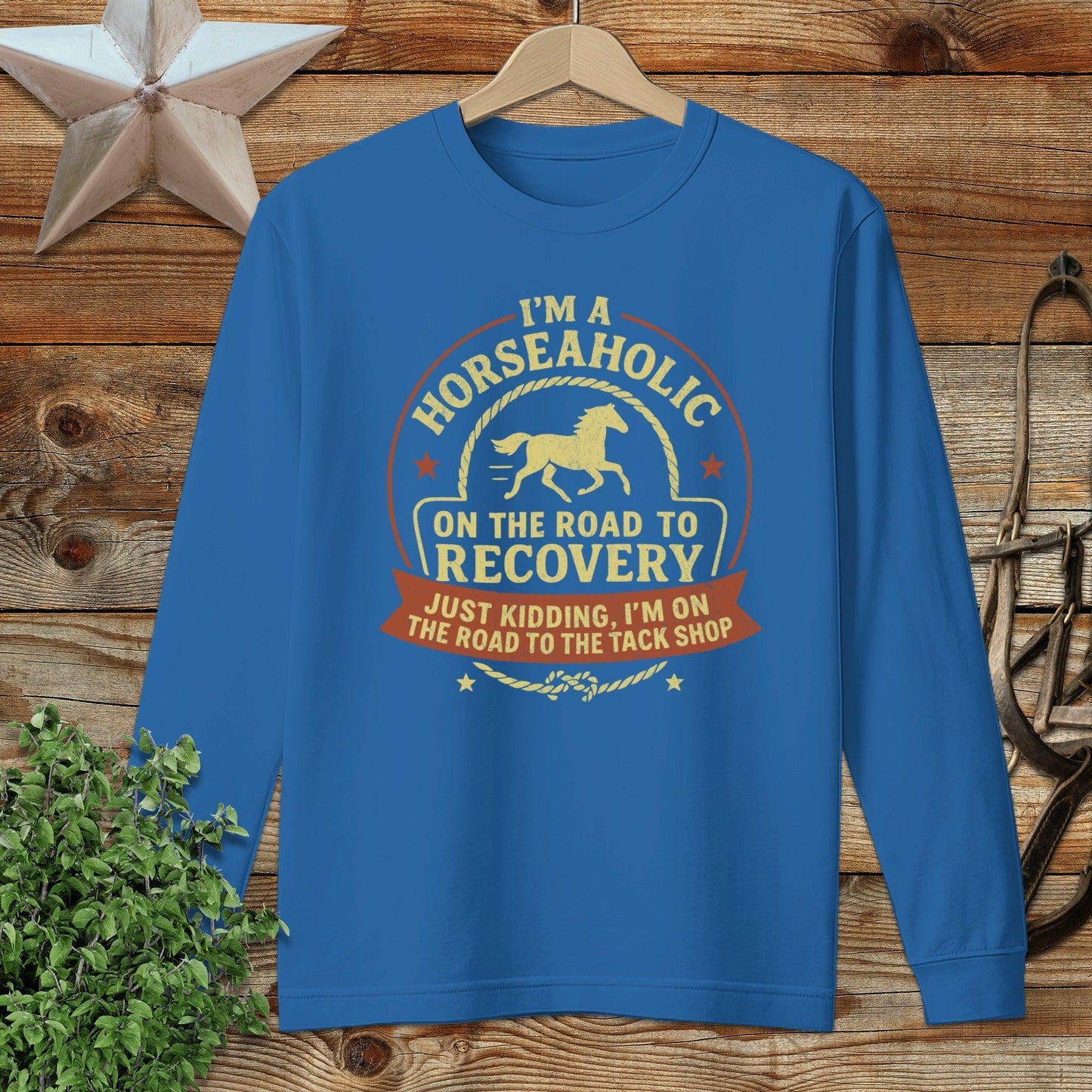 Horseaholic Long Sleeve Tee