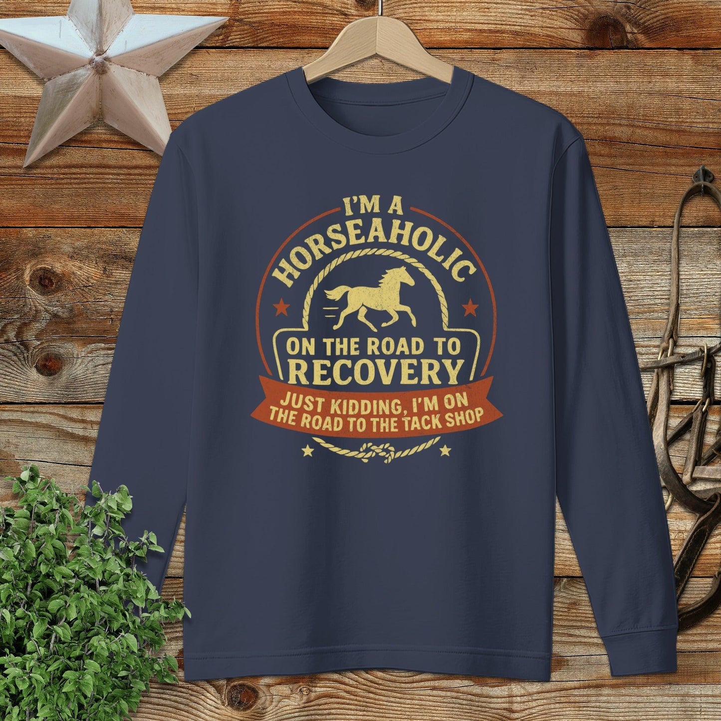 Horseaholic Long Sleeve Tee