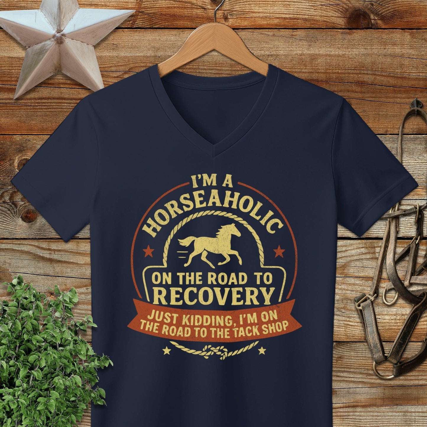 Horseaholic V-neck
